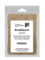 Knoblauch granuliert