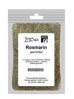 Rosmarin geschnitten