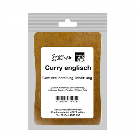 Curry englisch